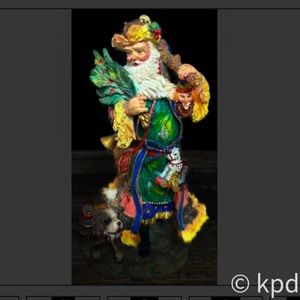 Galleria Lucchese Swiss Legend Of Santa Figure #66075 Roman Inc 1997